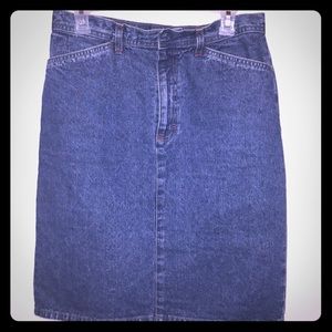 Crossroads denim skirt
